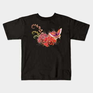 Red Spider Lily Kids T-Shirt